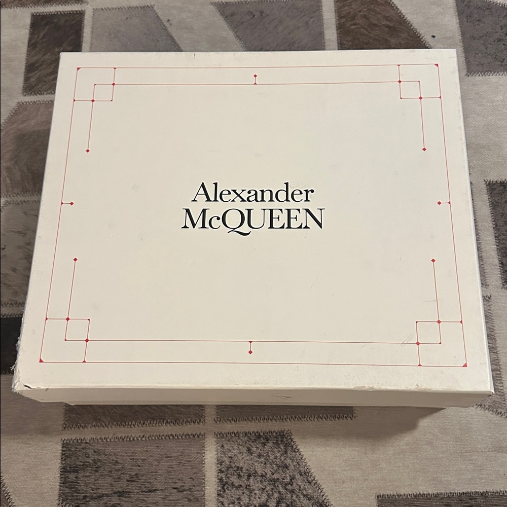Alexander McQueen Black Leather Boots